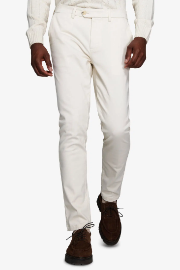 Poza cu Pantaloni CAIP01-1600 Alb