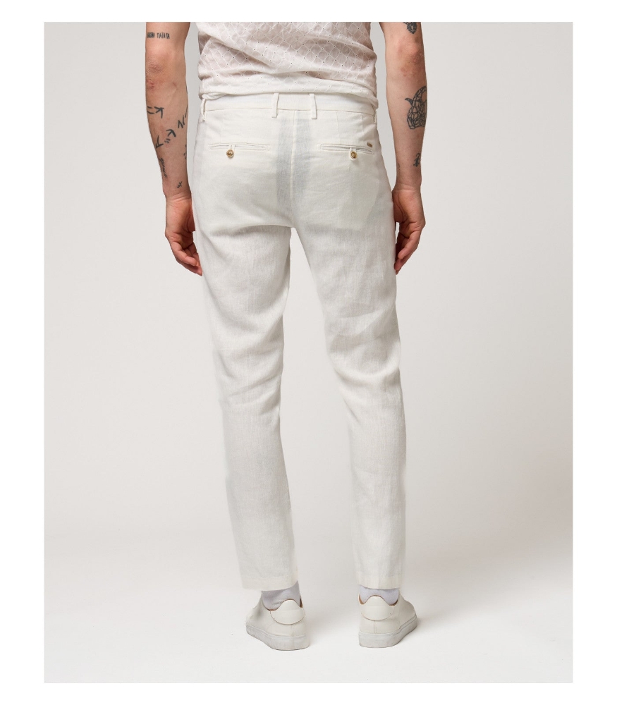 Poza cu Pantaloni MICHIGAN-S26 Bianco