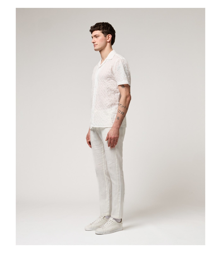 Poza cu Pantaloni MICHIGAN-S26 Bianco
