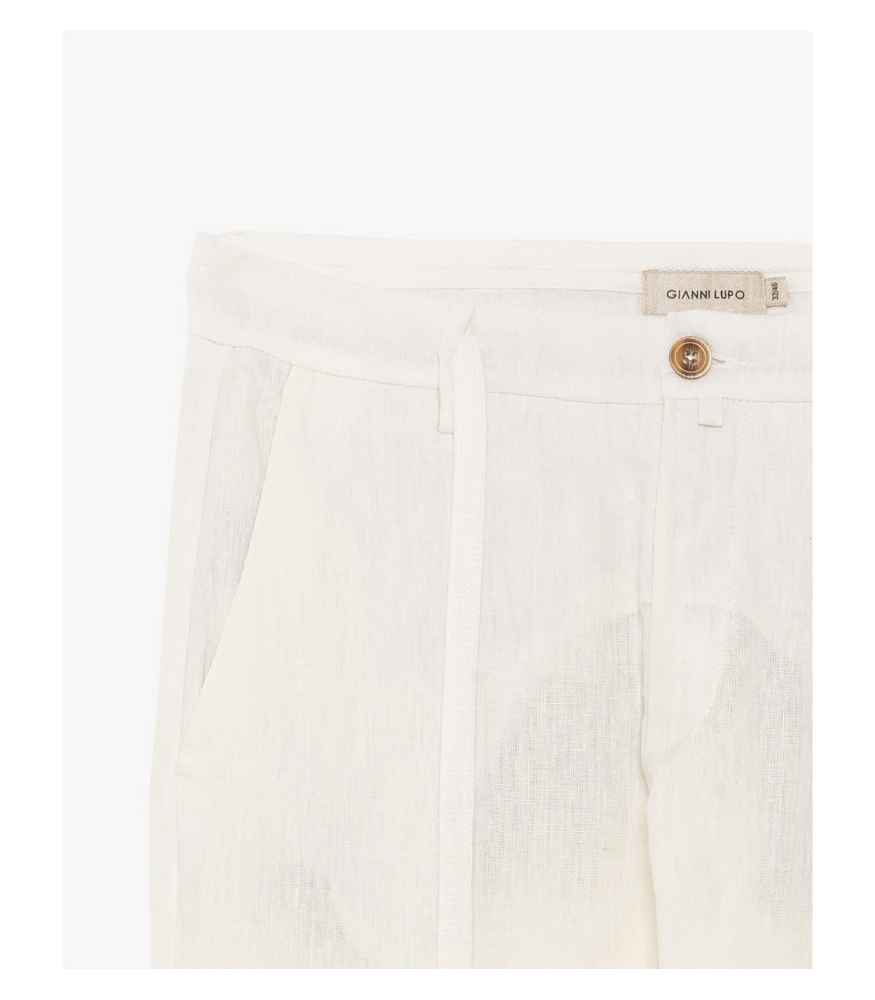 Poza cu Pantaloni MICHIGAN-S26 Bianco