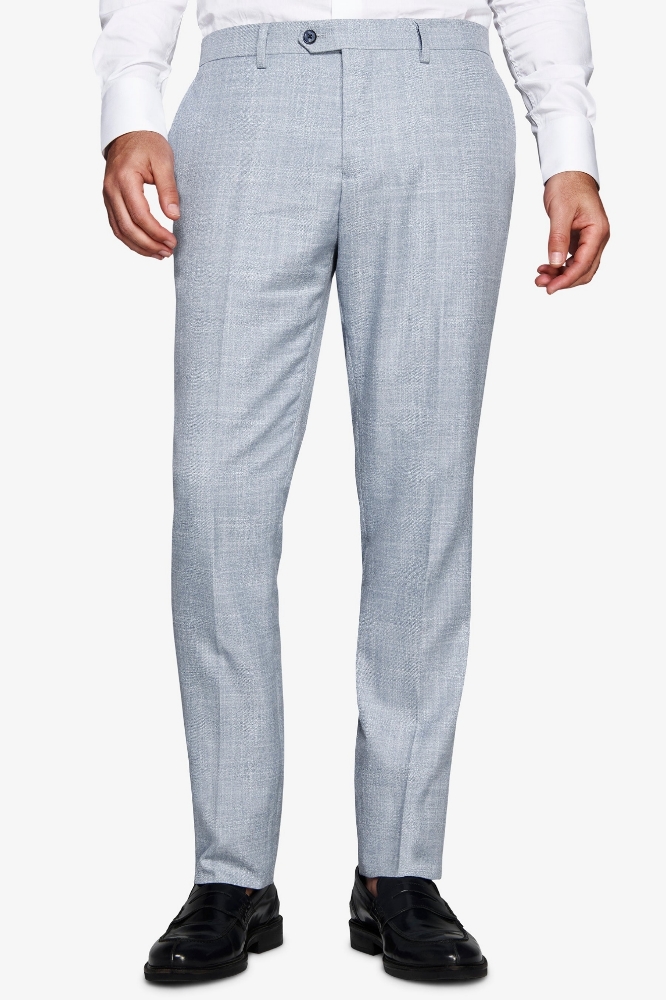 Poza cu Pantaloni XUOP02-5615-SHX CELESTE