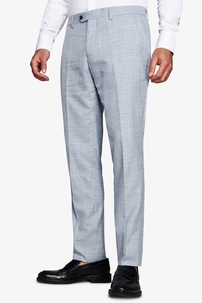 Poza cu Pantaloni XUOP02-5615-SHX CELESTE