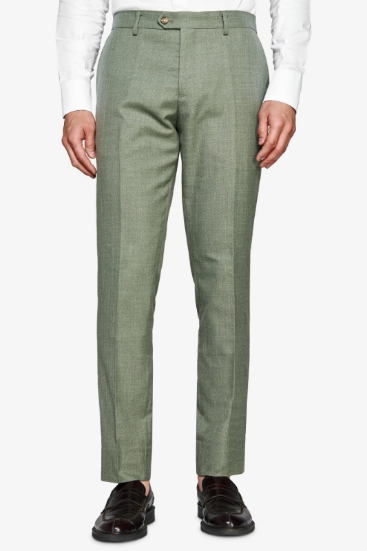 Poza cu Pantaloni XUOP02-5616-SHX Verde