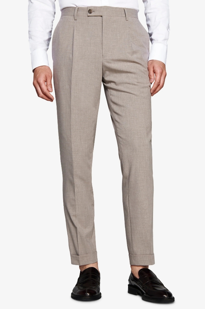 Poza cu Pantaloni XUOP12-5628-SCA Tortora