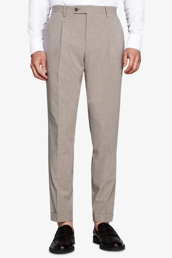 Poza cu Pantaloni XUOP12-5628-SCA Tortora
