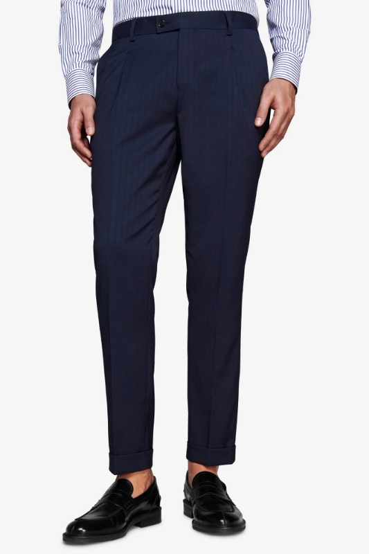 Poza cu Pantaloni XUOP12-5637-JTE BLU