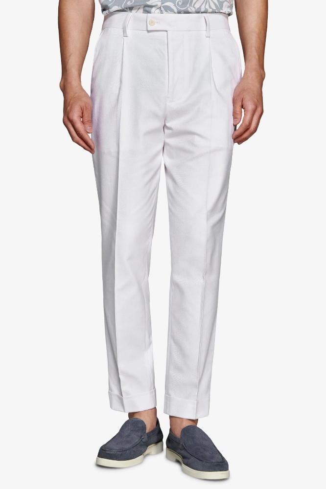 Poza cu Pantaloni XUOP42-5673-LJT Bianco