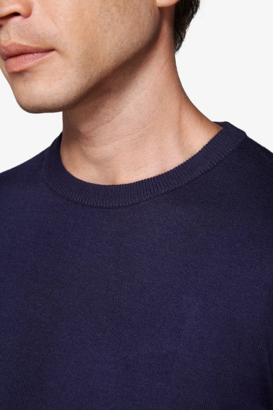 Pulover CAIM10-1401 Blu