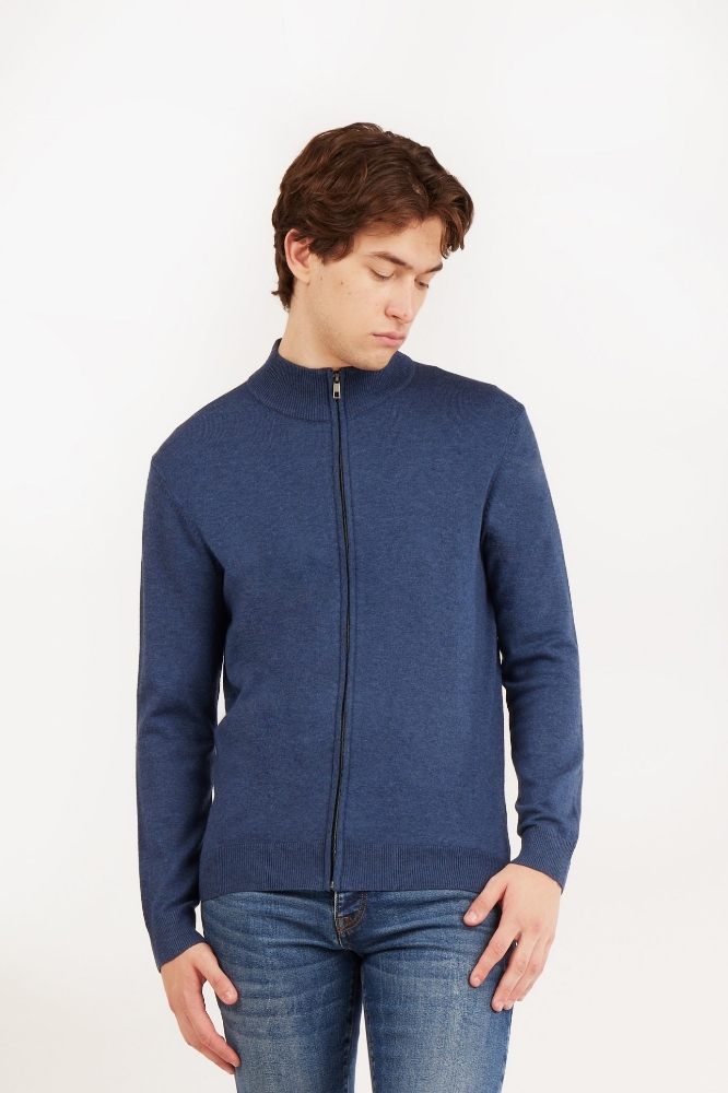Poza cu Pulover cu Fermoar 9250SP Denim