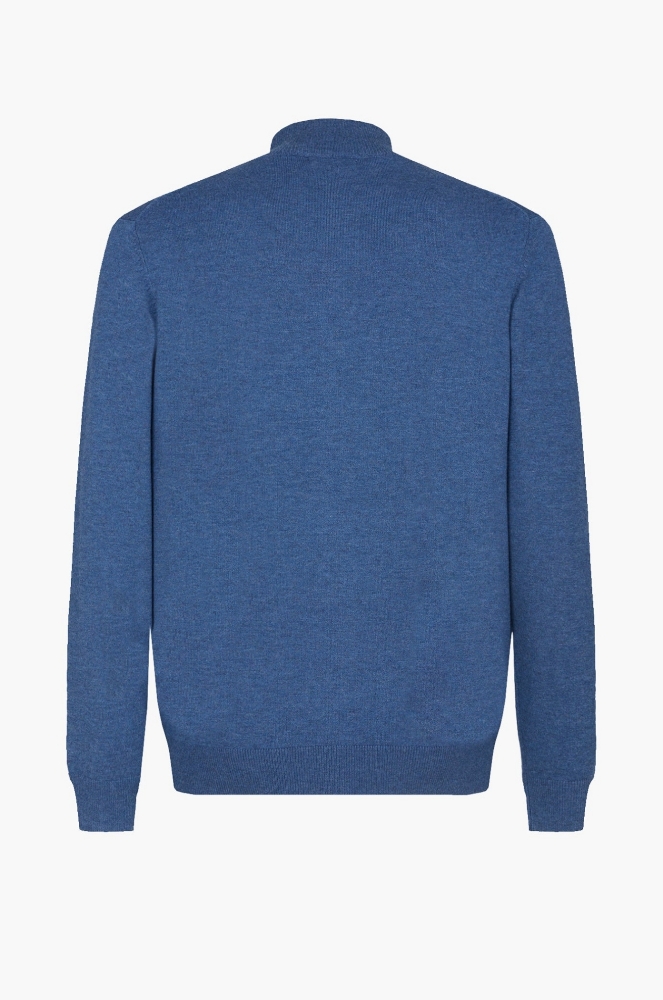 Poza cu Pulover cu Fermoar 9250SP Denim