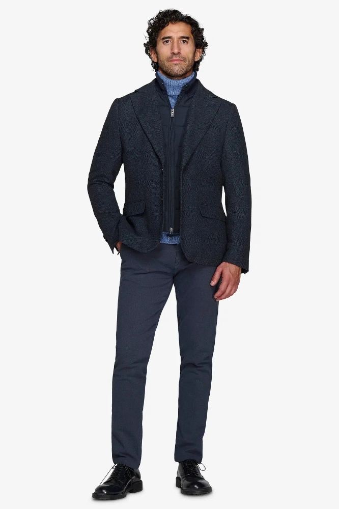 Poza cu Sacou YUTG07-3018 Blu