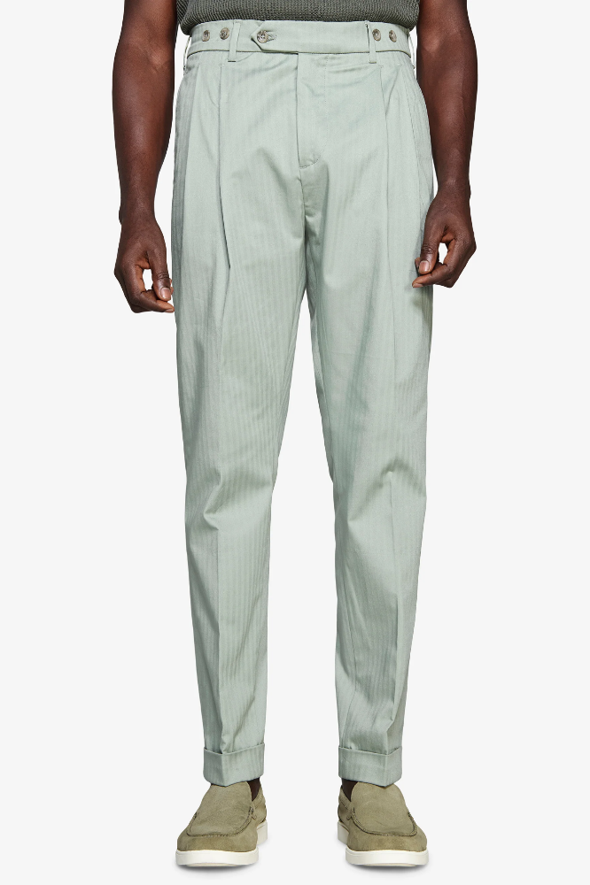Poza cu Pantaloni XUOP24-6677 Verde 