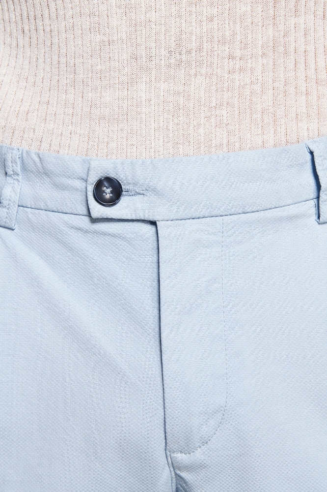 Poza cu Pantaloni XUOP13-6623 Celeste