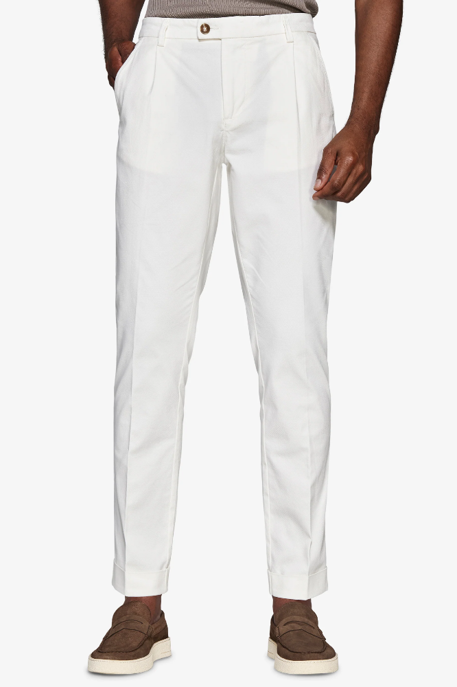 Poza cu Pantaloni XUOP13-6623 Bianco