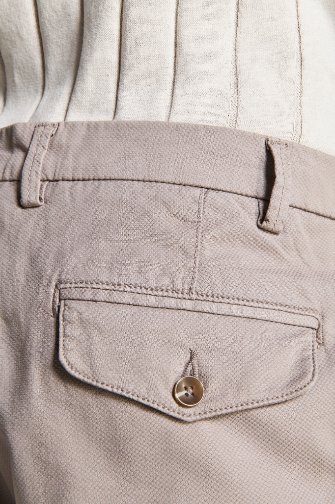 Poza cu Pantaloni XUOP13-6623 Tortora